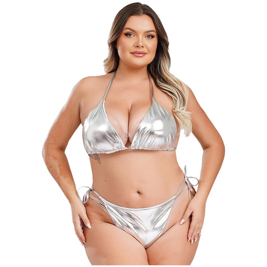 Biquini hater tie-up triângulo