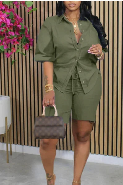 Conjunto elegante Verão 2025