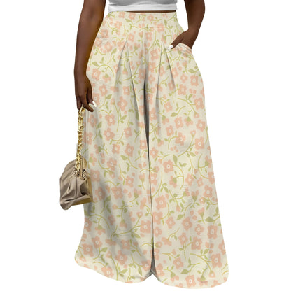 Calça pantalona Palazzo