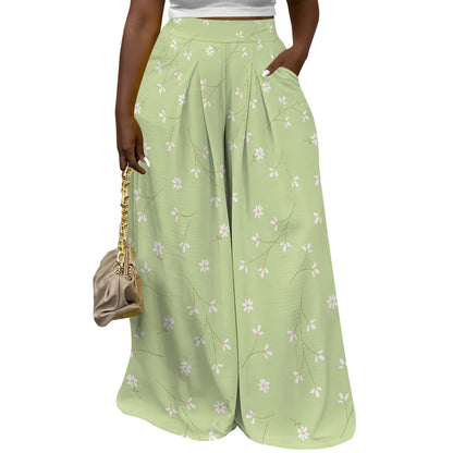 Calça pantalona Palazzo