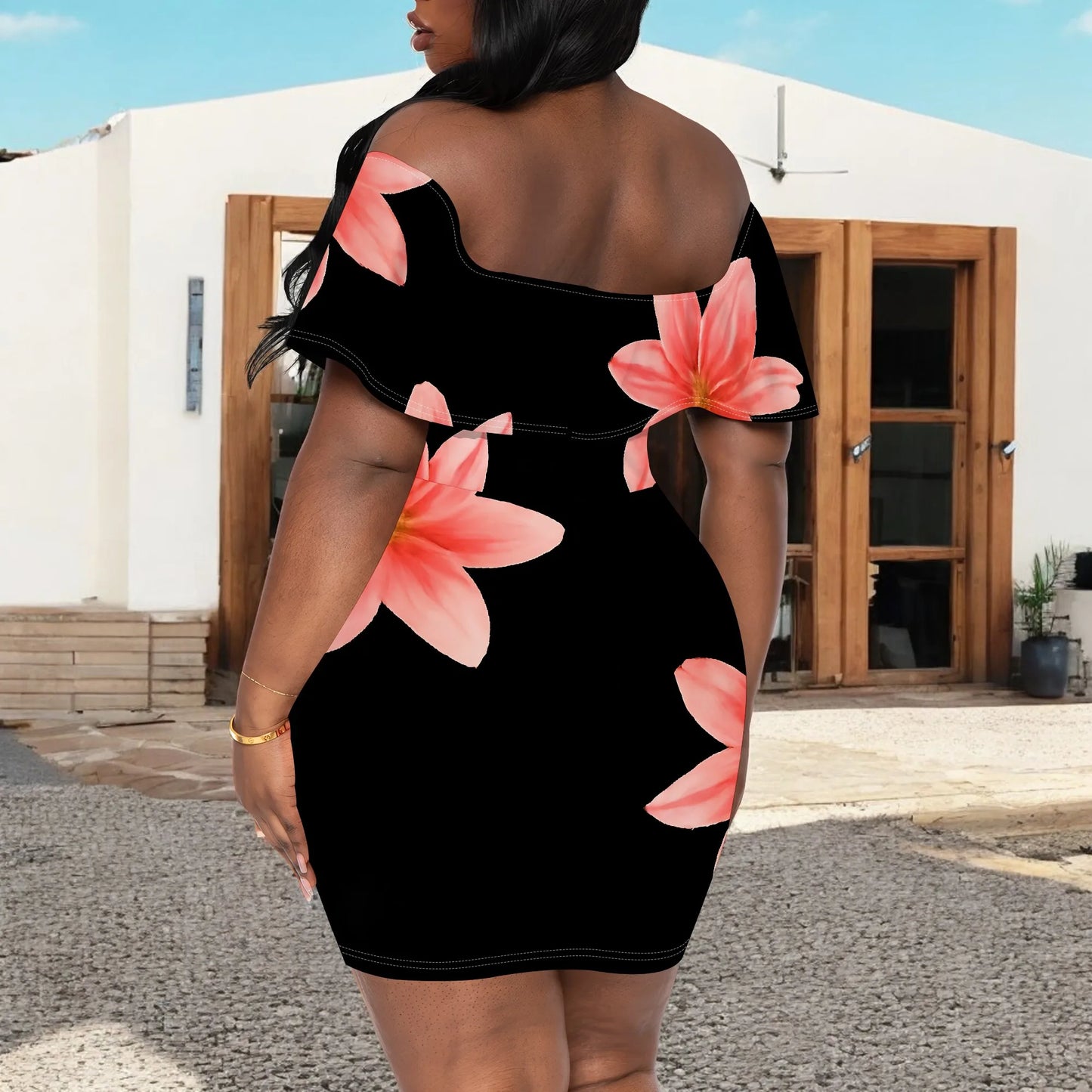 Vestidos bodycon sexy Plusize