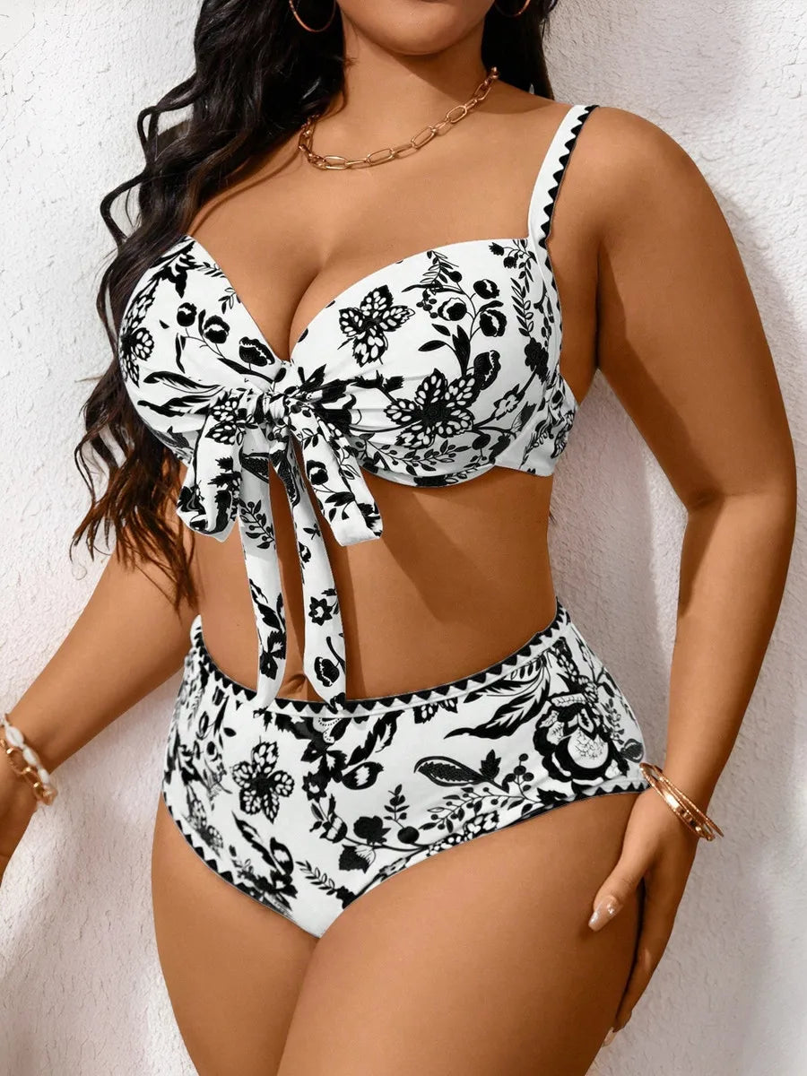 Biquini Florido PlusSize