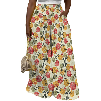 Calça pantalona Palazzo