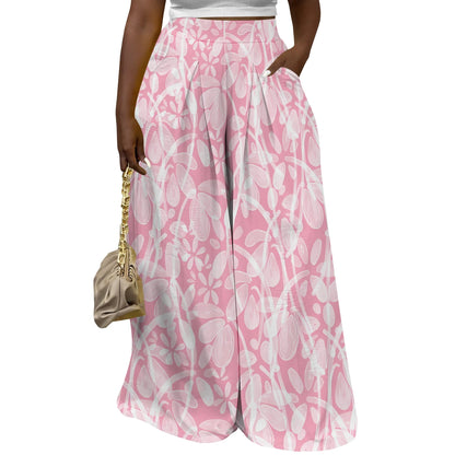 Calça pantalona Palazzo