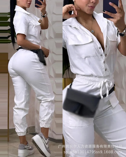 Macacão cintura alta