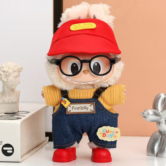 Traje de Bombeiro Labubu